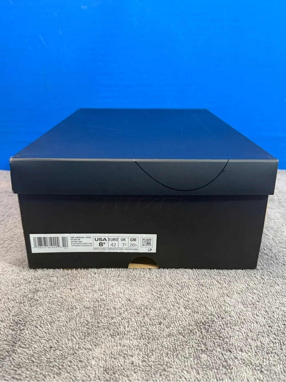 Jordan 1 high retro union/fragment Brand new